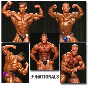 1999 NPC Nationals Men's Prejudging Part 2