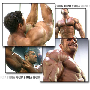 1999 NPC USA Men's Pump Room Part 2