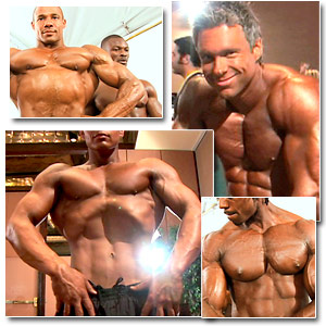 2006 Musclemania World Championships Men's Pump Room Part 2