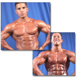 2001 NPC Teen/Collegiate Nationals Men’s Backstage Posing Part 1