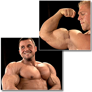 2012 NPC Junior Nationals Men's Bodybuilding Backstage Posing Part 3