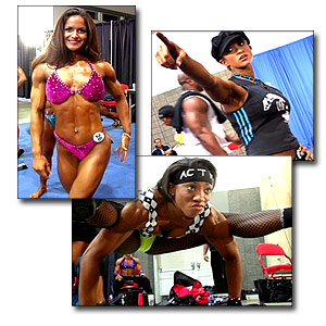 2004 NPC National Championships Women's Fitness Pump Room