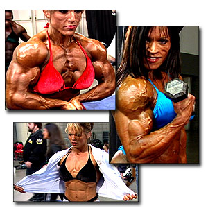 Collection 2004 NPC National Championships Women’s Bodybuilding Pump Room Part 2 – 88 photos, 88 clips