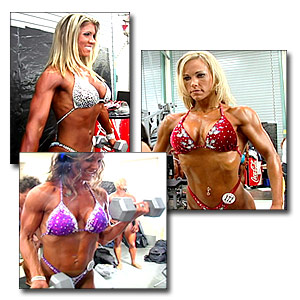 2005 NPC Junior USA Women’s Fitness and Figure Pump Room