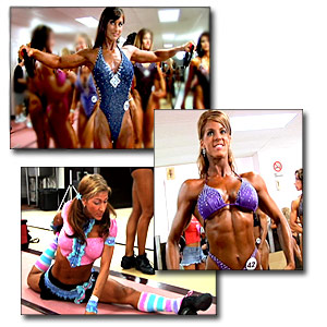 2005 NPC Junior National Women's Fitness and Figure Pump Room