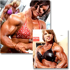 2008 NPC National Bodybuilding Championships Women's Pump Room Part Two