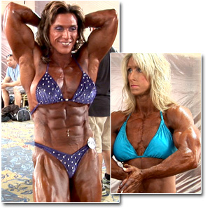 2011 NPC Masters Nationals Women's Bodybuilding Pump Room