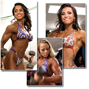 2013 NPC Junior Nationals Women's Fitness & Figure Pump Room