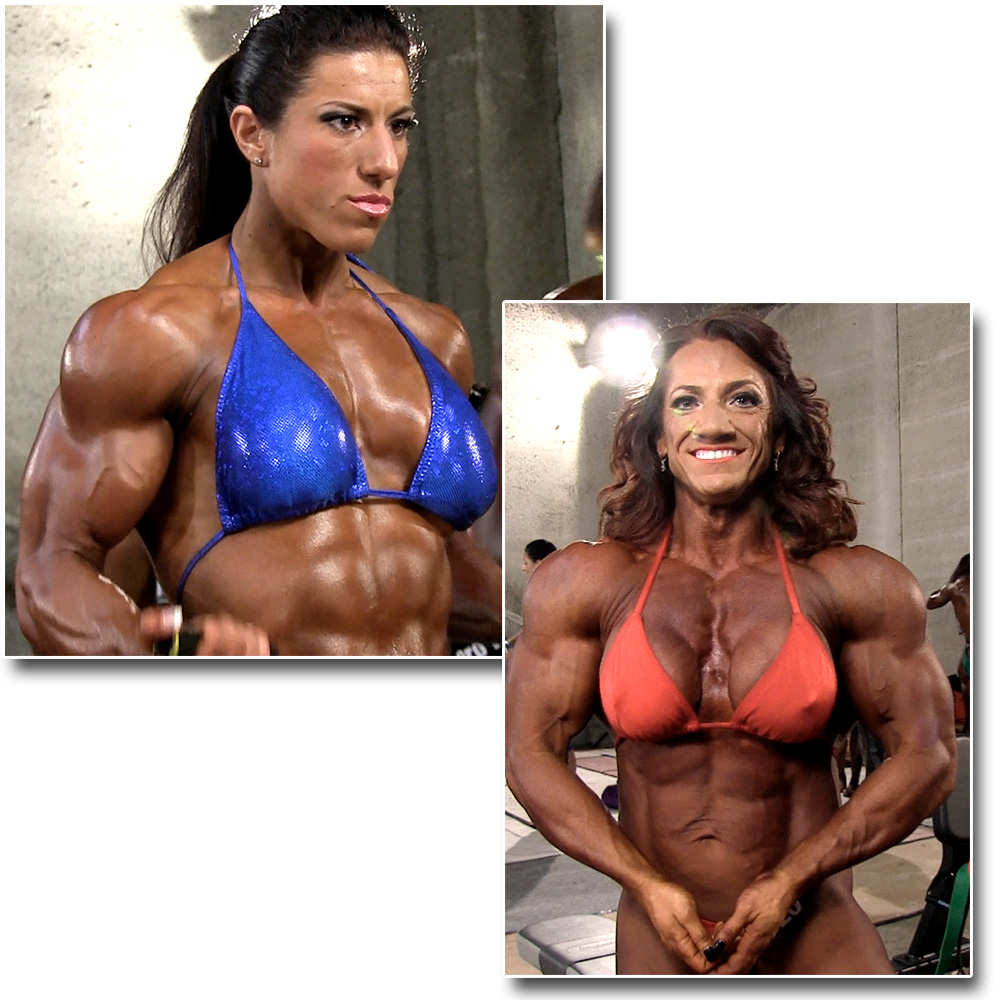 2015 NPC National Championships Women’s Bodybuilding Pump Room
