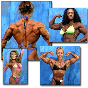 1999 NPC USA Women's Backstage Posing