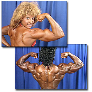 2000 NPC Nationals Women’s Backstage Posing