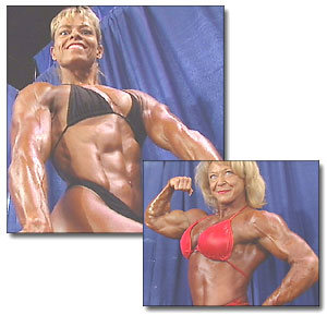 2001 NPC Junior USA Women’s Backstage Posing