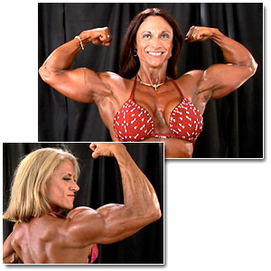 2007 NPC Junior National Bodybuilding Championships Women's Backstage Posing