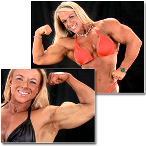 2007 NPC National Championships Women's Bodybuilding Backstage Posing